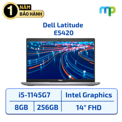 Laptop Dell Latitude E5420 I5-1145G7/8GB/SSD 256GB/14.0