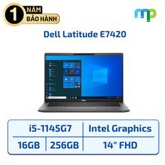 Laptop Dell Latitude E7420 I5-1145G7/16GB/SSD 256GB/14.0