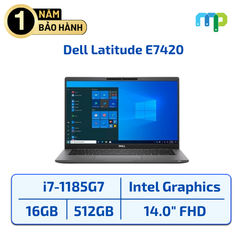 Laptop DELL Latitude 7420 I7-1185G7/16GB/SSD 512GB/14.0