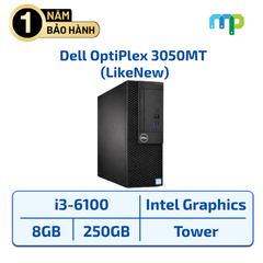 Máy bộ hãng Dell Optiplex Tower 3050MT (I3-6100/8GB DDR4/250GB SSD) Like New FullBox