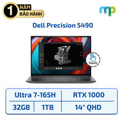 Laptop Dell Precision 5490 Ultra 7-165H/32GB/SSD 1TB/RTX 1000/14