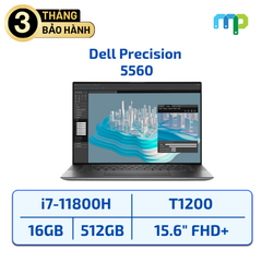 Laptop Dell Precision 5560 i7-11800H/16GB/SSD 512GB/T1200/15.6