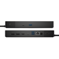 Bộ Chuyển Kit Dell Thunderbolt Dock WD22TB4 2 x display/video DisplayPort 20 pin DisplayPort 1 x display/video HDMI 19 pin HDMI Type A 1 x USB-C/DisplayPort 3 x USB 3.2 Gen 19 pin USB Type A 2 x USB-C 3.2 Gen 2 RJ-45 WD22TB4