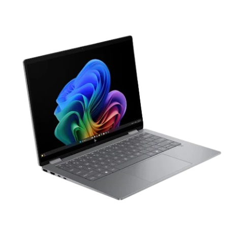 Laptop HP Omnibook X Flip 14-FK0092AU BZ7P5PA RYZEN AI 5 340/16GB/512GB PCIE/14.0 WUXGA/CẢM ỨNG/BÚT/WIN11SL + Office Home 2024