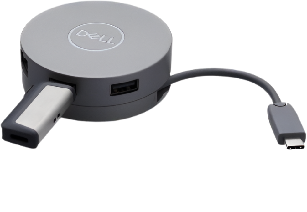 Bộ Chuyển Dell Kit Dell DA310 USB-C Mobile Adapter SnP to VGA HDMI DP USB-C Gigabit Ethernet 70254171 DA310
