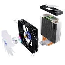 Tản Nhiệt Khí Leopard K400 Đen