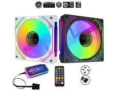 FAN CASE F3 ĐEN LED VÔ CỰC (SỬ DỤNG HUB)