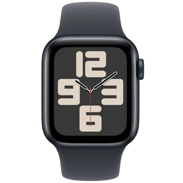 Đồng hồ Apple Watch SE 2 2024 40mm/GPS/Viền Nhôm Dây Cao Su/Midnight MXE73SA