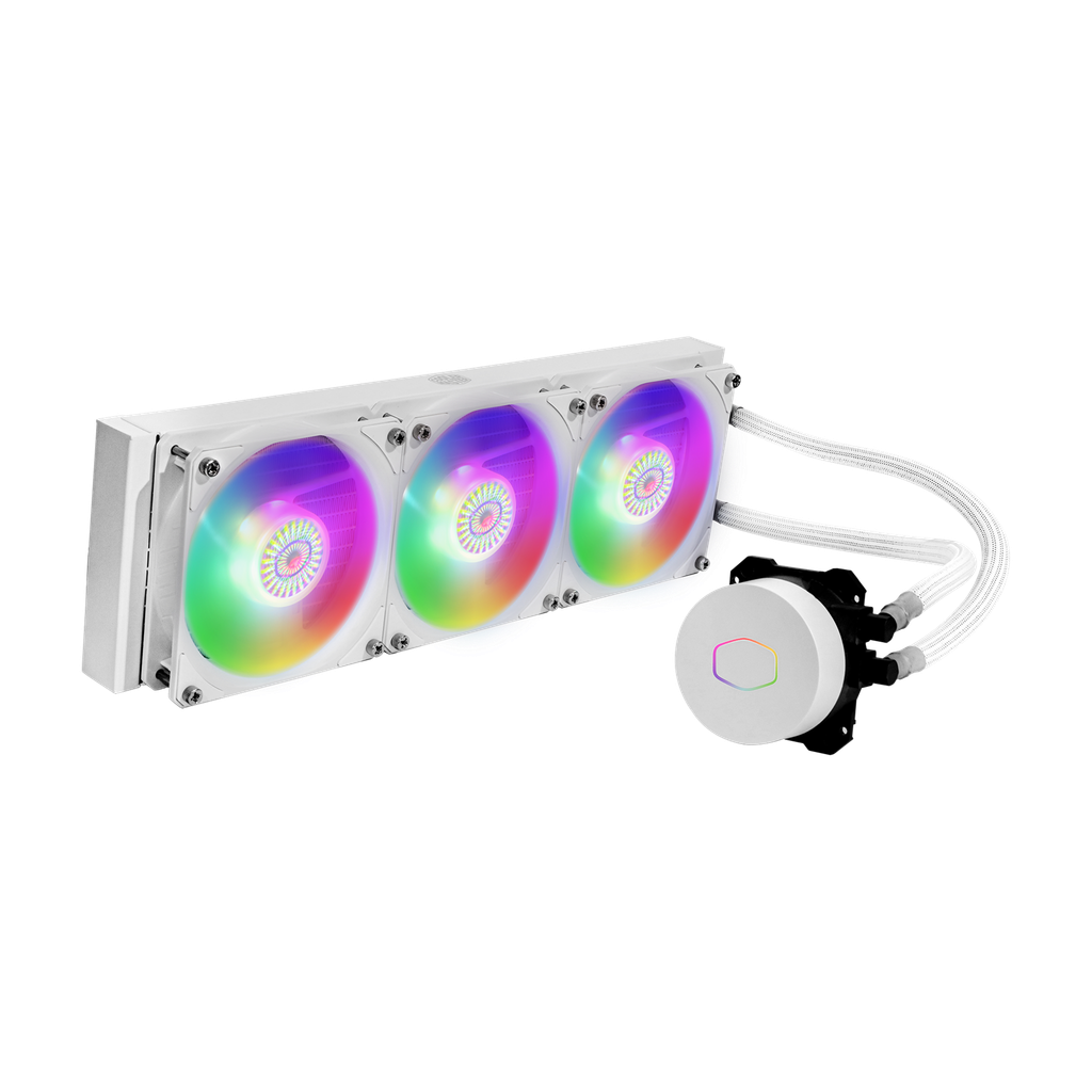 Tản nhiệt CPU Cooler Master Masterliquid ML360L V2 ARGB White Edition AiO Cooling