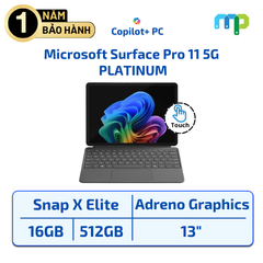 Laptop Microsoft Surface Pro 11 5G Snapdragon® X Elite/16GB/512GB/13