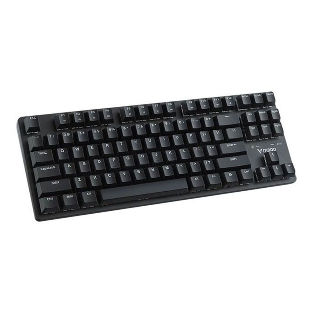 Bàn phím Gaming Rapoo V500 Pro 87 Dual Mode Wireless - Blue switch, không dây