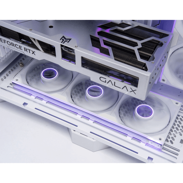 Fan Case Leopard Starlink ARGB Trắng/ Kit 3 fan/hiển thị tốc độ/gió thuận