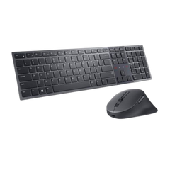 Combo Phím Chuột không dây Dell Rechargeable Collaboration Keyboard and Mouse Combo US English-KM900-Retail Packaging-3yr Adv Exc Serv-SnP