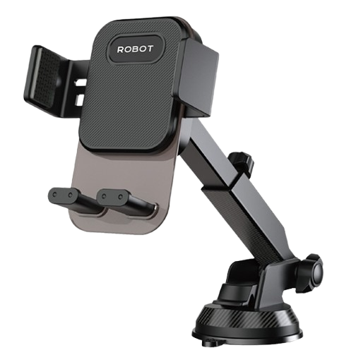 Giá đỡ điện thoại ô tô Robot RT-CH18S Đen