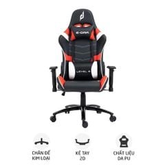 Ghế Gaming E-Dra Level E EGC229/ Đen đỏ