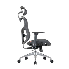 Ghế công thái học Manson Vera lưới Wintex Đen/ lưng nâng hạ/ mặt ngồi trượt/ tay 3D/ Piston 4 cấp BIFMA