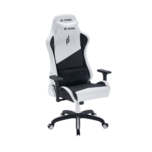 Ghế Gaming E-Dra EGC231 - WISDOM | Chân xoay/ trắng
