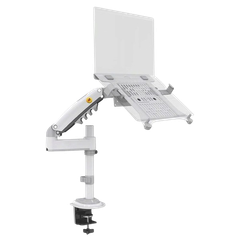 Giá treo màn hình & laptop North Bayou H100-FP - Trắng/ 17 - 30 inch