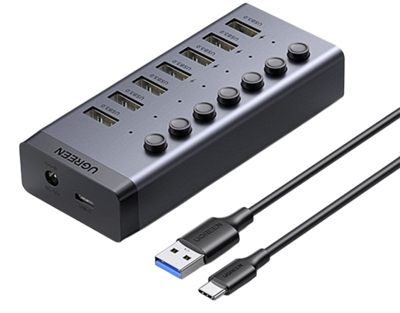 Bộ chia Hub 7 cổng USB 3.0 Ugreen 90307