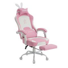 Ghế Gaming EDRA - Rabbit EGC238 Hồng