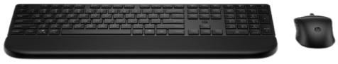 Bộ bàn phím và chuột không dây HP Multi-Device Dual-Mode Palm Rest 580C BD5F2AA đen