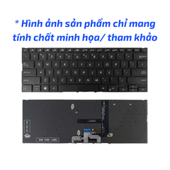 Thay Bàn phím Laptop Asus UX435 Đen Led