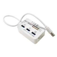 Bộ Chia USB 3.0 Có Đầu Đọc Thẻ Nhớ Đa Năng (204+12)