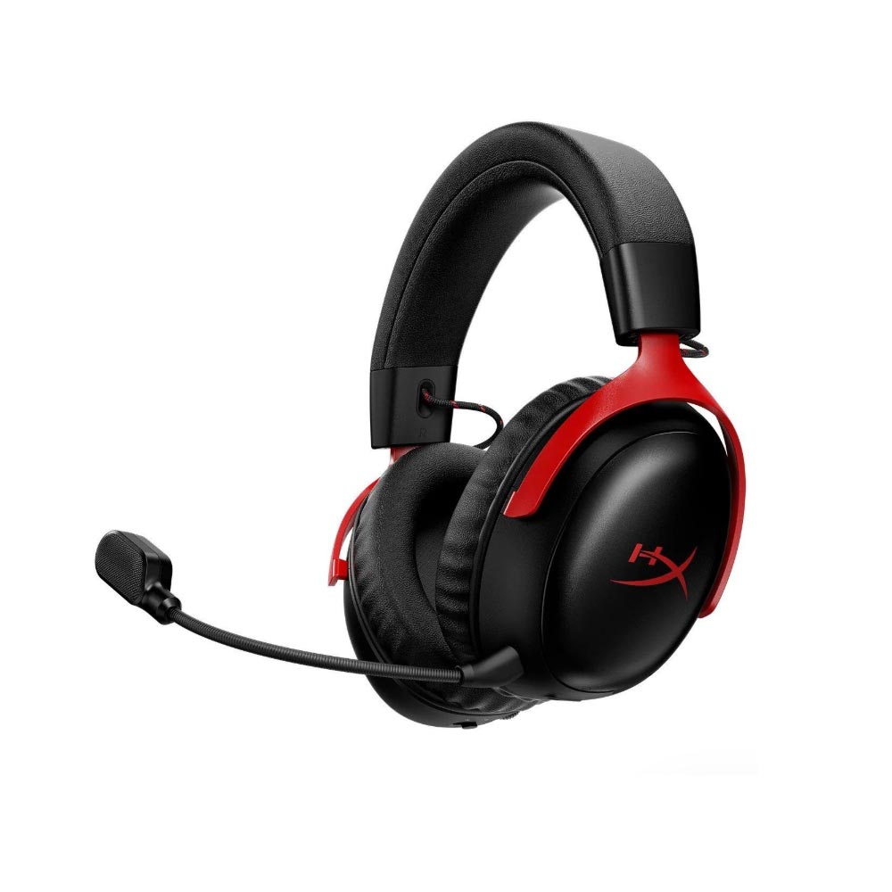 Tai nghe Gaming Không Dây HP HyperX Cloud III S Wireless Đen/Đỏ A59Z0AA