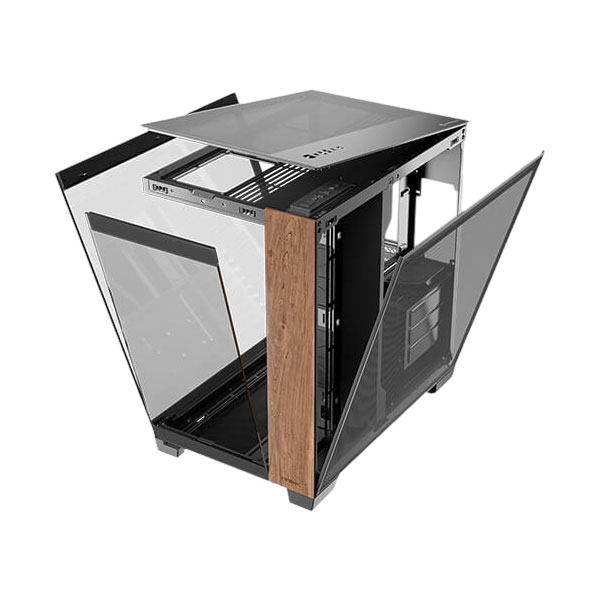 Thùng máy Case Antec C8 Wood ATX - Đen | Hồ cá