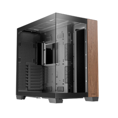 Thùng máy Case Antec C8 Wood ATX - Đen | Hồ cá