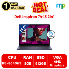 Laptop Dell Inspiron 7445 2in1 R5-8640HS/8GB/512GB/14.0