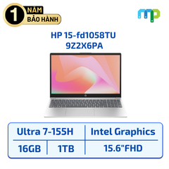 Laptop HP 15-fd1058TU Ultra 7-155H/16GB/SSD 1TB/15.6