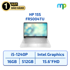 Laptop HP 15S-FR5004TU I5-1240P/16GB/SSD 512GB/15.6