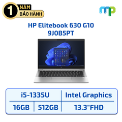 Laptop HP Elitebook 630 G10 I5-1335U/16GB/SSD 512GB/13.3FHDT/W11SL/LED_KB/Bạc 9J0B5PT