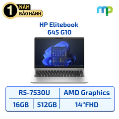 Laptop HP Elitebook 645 G10 Ryzen 5-7530U/16GB/SSD 512GB/14.0