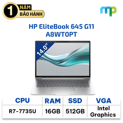 Laptop HP EliteBook 645 G11 R7-7735U/16G/512G SSD/14.0