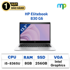 Laptop HP Elitebook 830 G6 I5-8365U/8GB/SSD 256GB/13.3