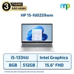 Laptop HP 15-fd0259wm i5-1334U/8GB/SSD 512GB/15.6
