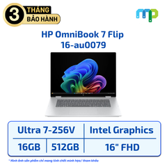Laptop HP OmniBook 7 Flip 16-au0079 Ultra 7-256V/16GB/SSD 512GB/16.0