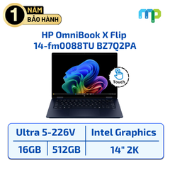 Laptop HP OmniBook X Flip 14-fm0088TU Ultra 5-226V/16G/SSD 512GB/14.0