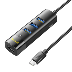 Bộ chia (Hub) Usb Type-C ra 4 cổng Usb 3.0 JASOZ T-F154