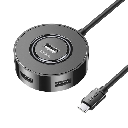 Bộ chia Hub Usb Type-C ra 4 cổng Usb 2.0 JASOZ T-F128