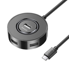 Bộ chia Hub Usb Type-C ra 4 cổng Usb 2.0 JASOZ T-F128