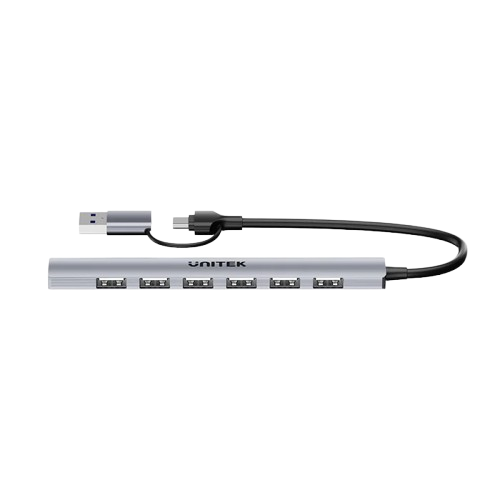Hub USB/Type C (7-10 cổng) qua USB 3.0 Unitek H1209AGY01