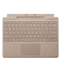 Bàn phím Microsoft Surface Pro Signature Keyboard 2024 Copilot Key Có Khe Sạc Bút (Không Kèm Bút) Màu cát vàng