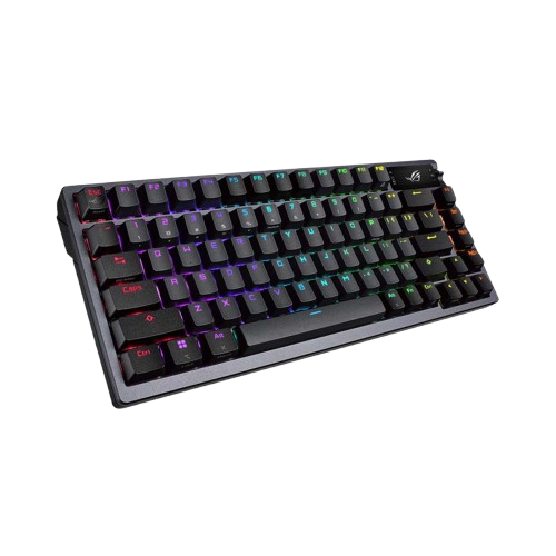 Bàn Phím ASUS ROG AZOTH NX WL/BT/USB/RED SW/OLED-SCR/ĐEN