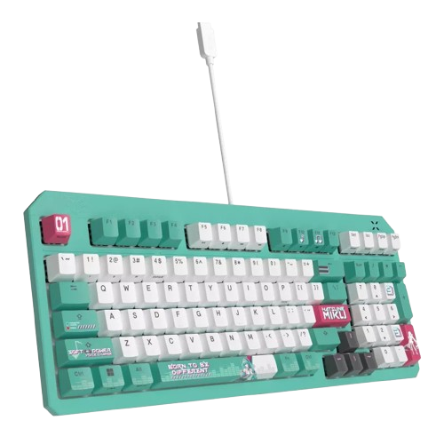 Bàn phím ASUS RA09 TUF GAMING K3 GEN II MIKU/RD/US/PBT/XANH
