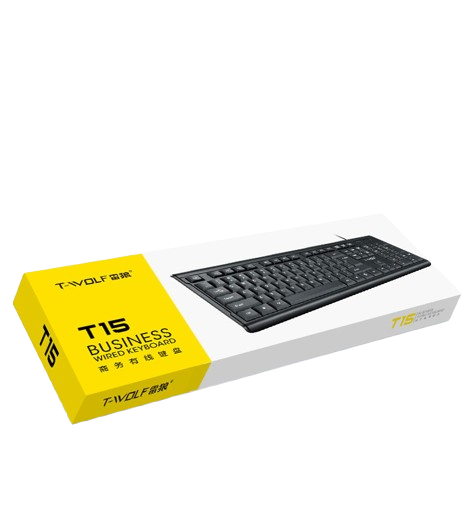 Bàn phím có dây T-WOLF T15 BLACK