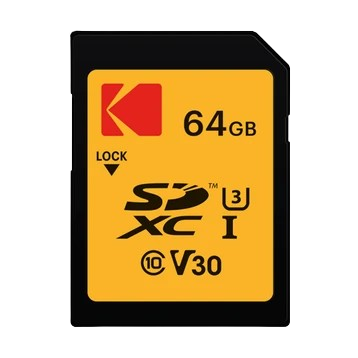 Thẻ nhớ KODAK 64GB UHS-I U3 V30 SD Memory card