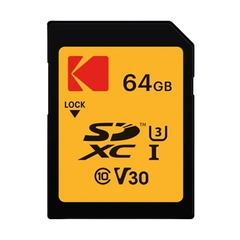 Thẻ nhớ KODAK 64GB UHS-I U3 V30 SD Memory card